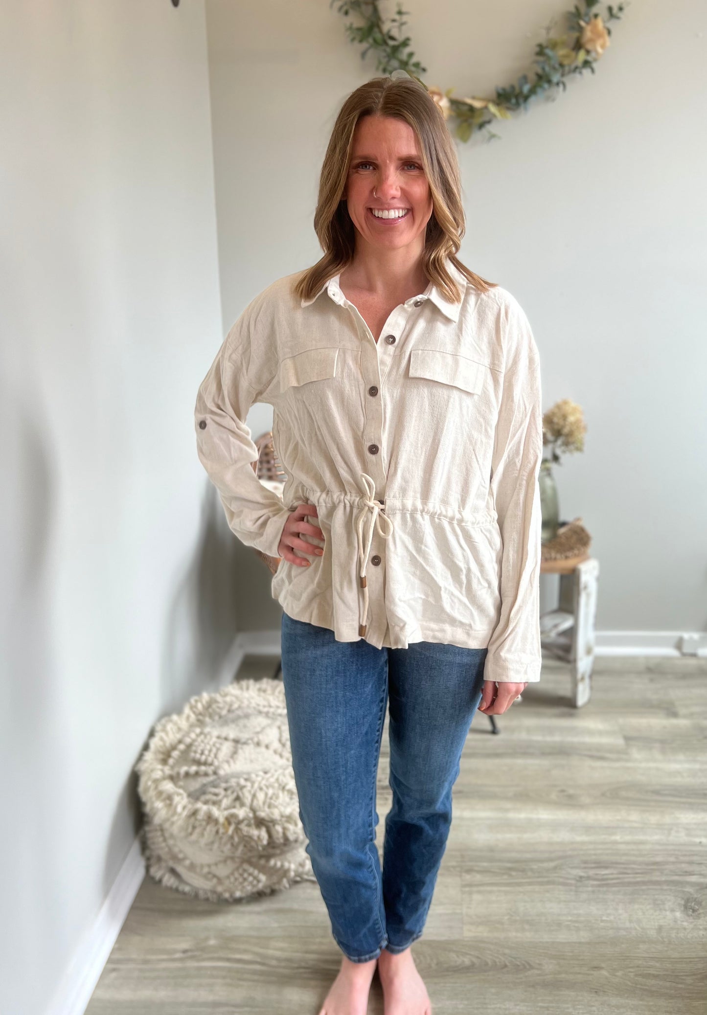 Cinch Up Long Sleeve
