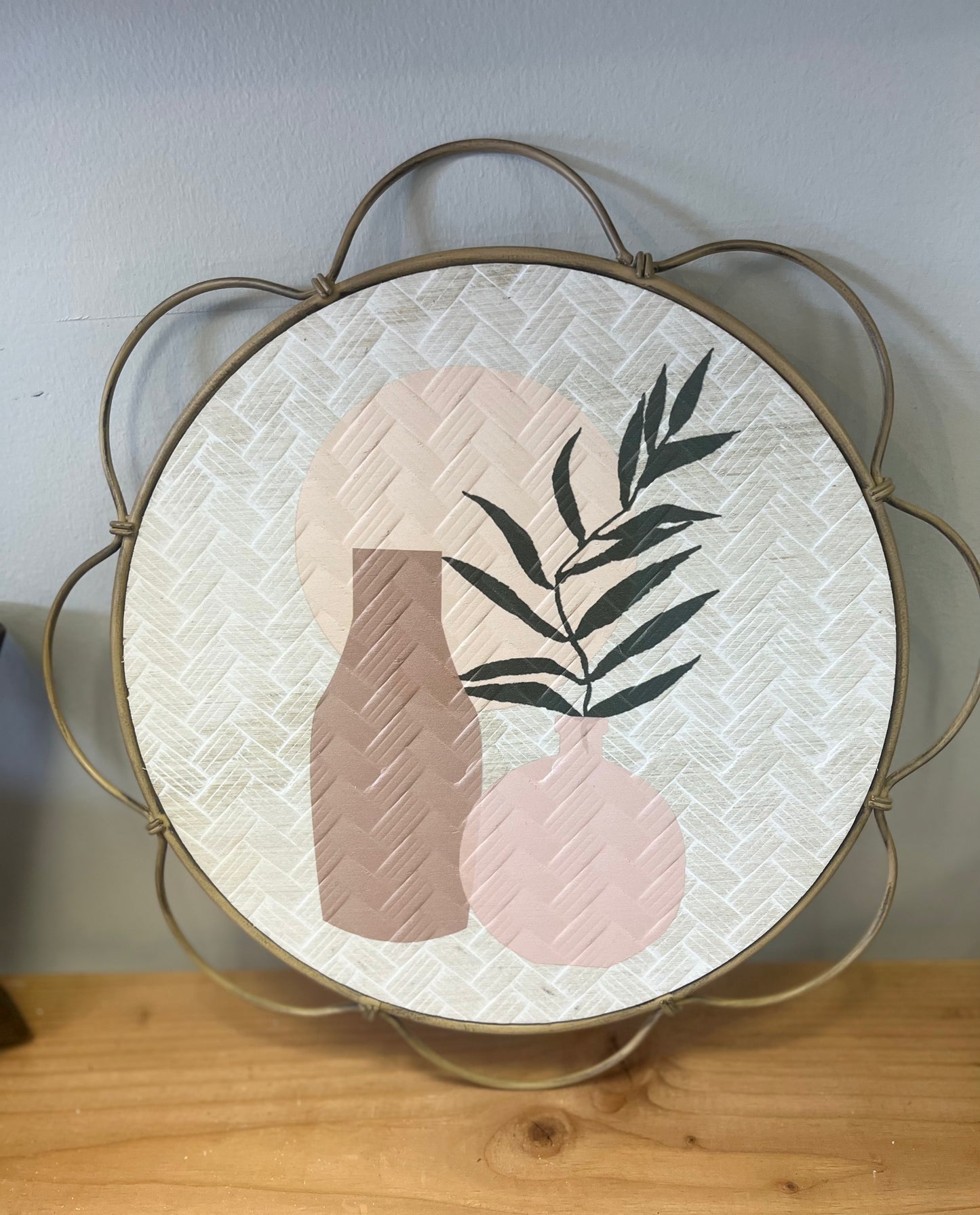 Round wall art