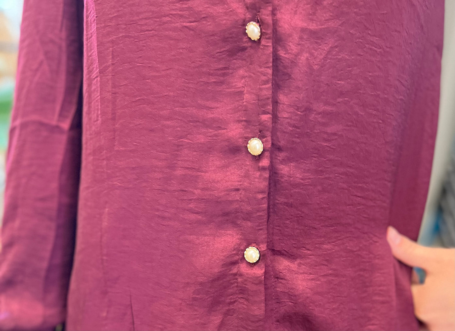 Maroon long sleeve